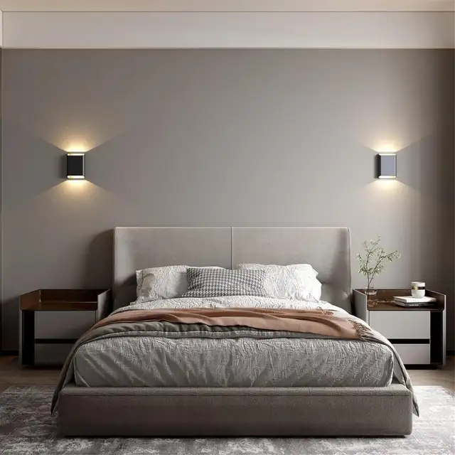 LED Wall Lights for Bedroom Wall Light for Wall Dimmable, 15.5W in Indoor Lighting & Fans in Mississauga / Peel Region - Image 4