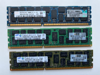 Server Memory 8GB DDR3 PC3-10600R. (x15 = $100)