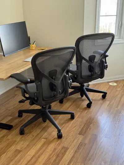 Herman Miller Aeron Remastered Office Chairs (Size B and C), View more