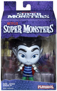 Netflix Super Monsters Drac Shadows Collectible 4-inch Figure