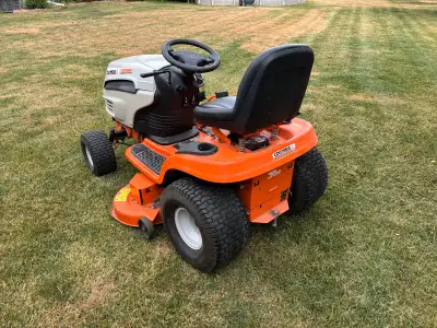 Selling my Columbia lawn tractor, ready to tackle your yard work with its robust engine and cutting...