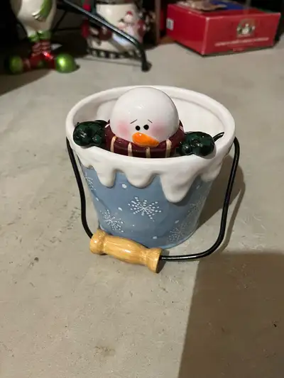 Christmas decor - but/chocolate dish, View more