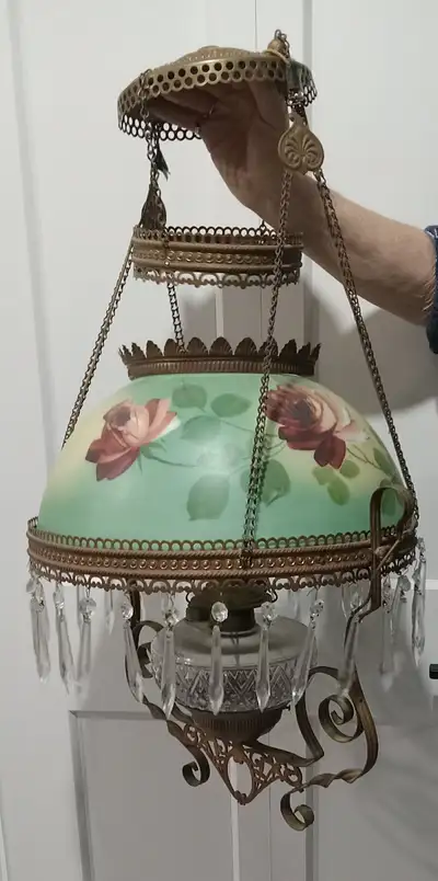 Antique hanging lamps, View more