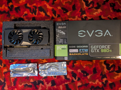 EVGA Geforce GTX 980 Ti FTW 6GB GDDR5 Graphics Card, View more