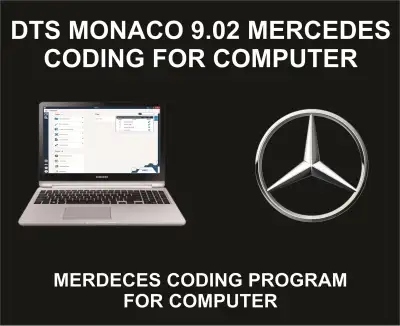 DTS Monaco 9.02 Mercedes Coding, Diagnostics, For Computer, View more