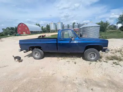 My squarebody is for sale! Bought it with original 6.2 diesel and 4spd OD manual. Swapped in a mecha...