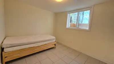 Beautiful, clean, bright and spacious apartment with a private entrance that opens to large park/gre...