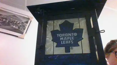Toronto maple leafs tea light candle holder, View more