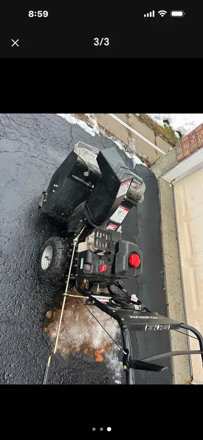 Briggse & Stratton 24" Snowblower work perfect electric , View more