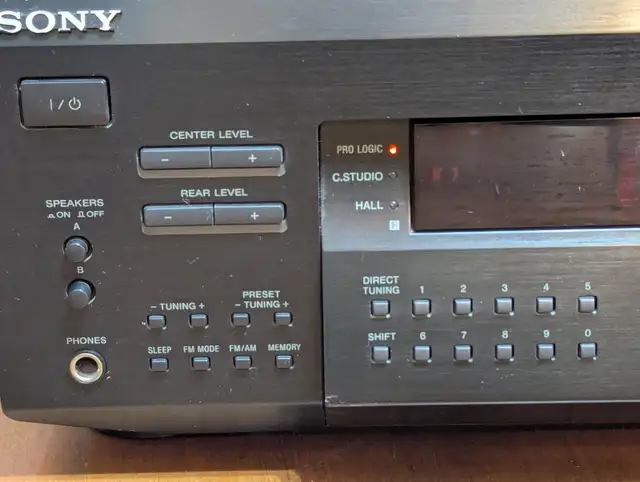 Amplifier House Stereo Receiver 1998 Sony STR-DE425  250 Watts in Stereo Systems & Home Theatre in Red Deer - Image 4
