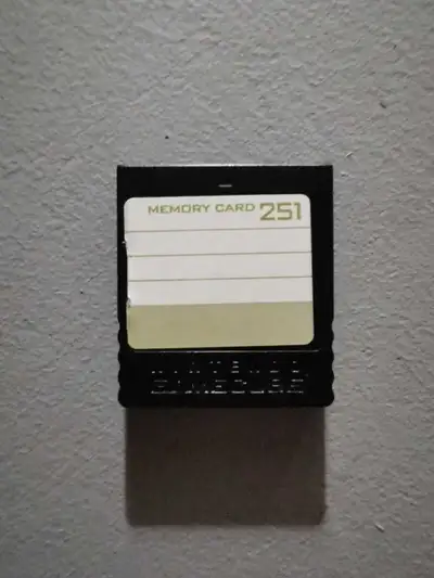 251 Block Memory Card Gamecube, View more