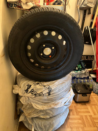 Winter tires in excellent condition plus various other tools 