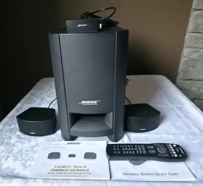 Bose CineMate GS Series II Digital Home Theater Speaker System, View more