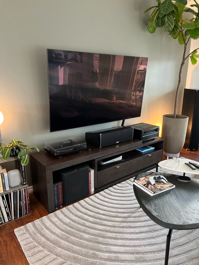 Modern media console in TV Tables & Entertainment Units in Saskatoon
