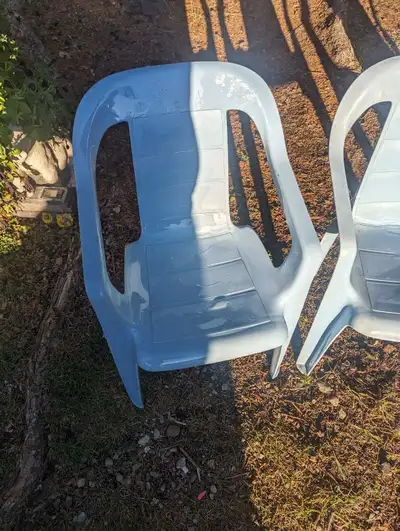 Three children's lawn chairs, View more