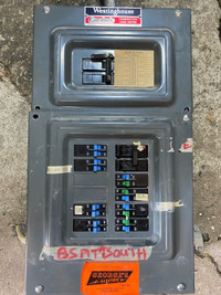 Electrical Panel w/ Breakers