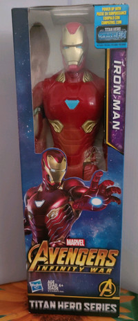 New Marvel Avengers Titan Hero Series 12-inch Iron Man Figure 