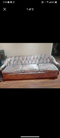 Vintage huge couch