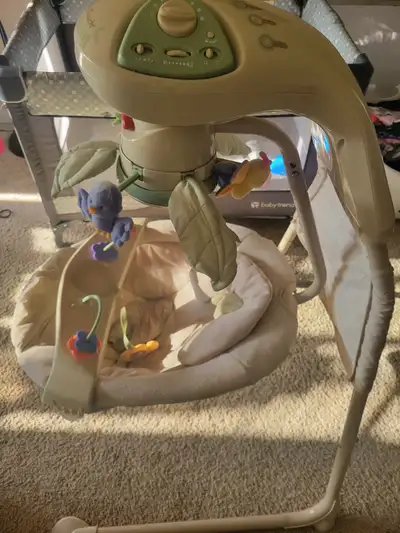Fisher-Price Nature’s Touch Cradle Swing, View more