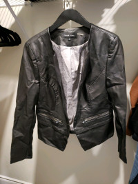 Womens Black Leather Jacket