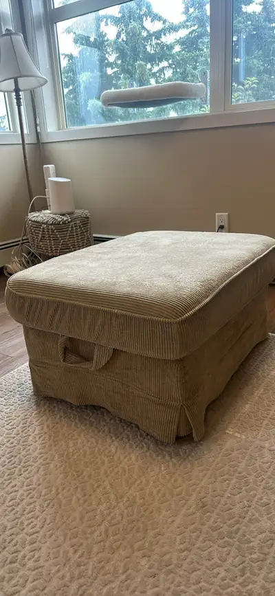 Beige Ottoman (storage), View more