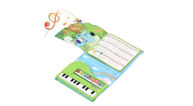 Bigfun 20-key Piano Book Electronic Piano Keyboard & Music Book in Pianos & Keyboards in Calgary