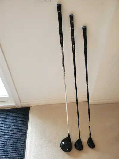 Golf Clubs - Set of Titleist Woods, View more