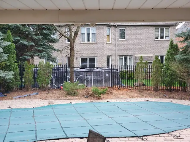 Pool winter safety cover, used, needs repair in Hot Tubs & Pools in Mississauga / Peel Region - Image 2