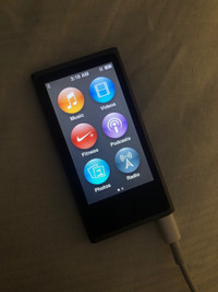 iPod Nano 7th gen black 