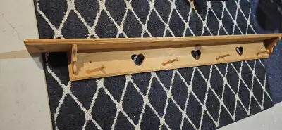 Wood wall hanger shelf, View more