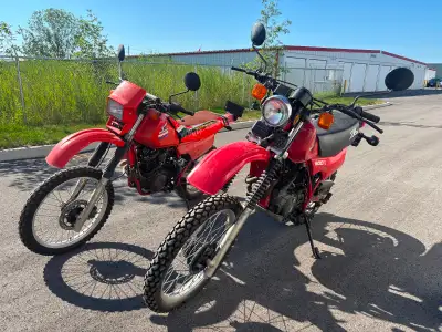 Completely restored 1982 Honda XL500R with all service documentation & restoration receipts, origina...