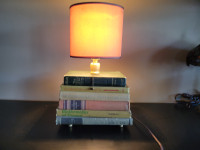 Antique Book Base Table Lamp