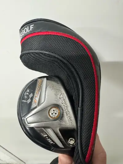 TaylorMade Rescue 3-Hybrid golf club w/ headcover, View more