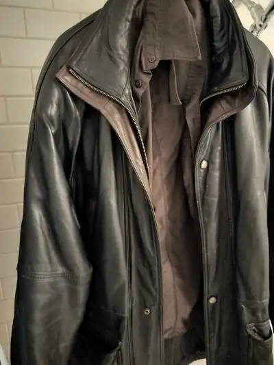 XXL Men's Leather Coat, View more