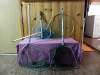 1 Collapsible and 3 Regular Fishing Nets