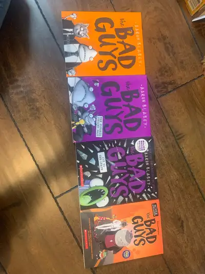 Bad Guys Book Lot , View more