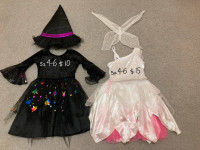 sz 4-6 Halloween Costume Excellent Condition Witch $10,Fairy $15
