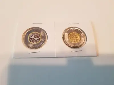 Set of 2023 Jean Paul Ripolle toonie, View more