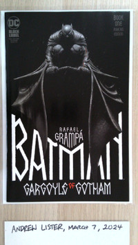 Batman Gargoyle of Gotham #1 ASHCAN