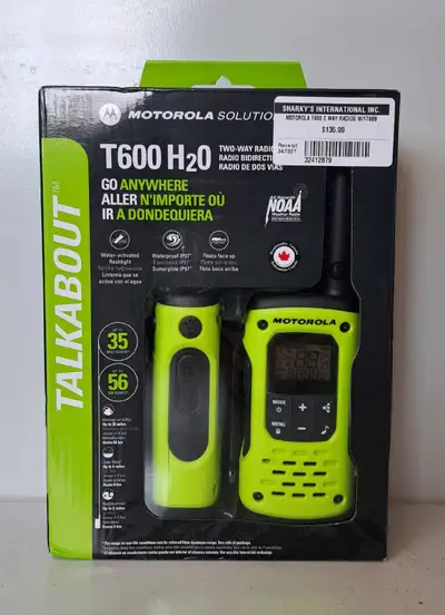 Motorola T600 2 Way Radios (32412879), View more