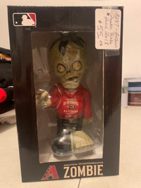 ZOMBIE Arizona MLB D-Backs Bobblehead 2015 Baseball Booth 278