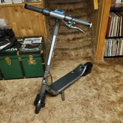 This scooter is like new. It comes with all the booklets and the APOLLO tool kit, unused. It is best...