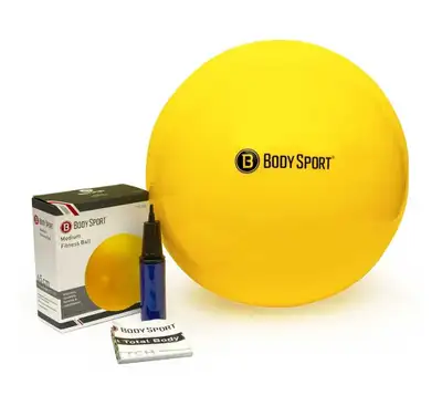Body Sport Exercise Ball with Pump for Home, Gym, Balance, Stabi, View more