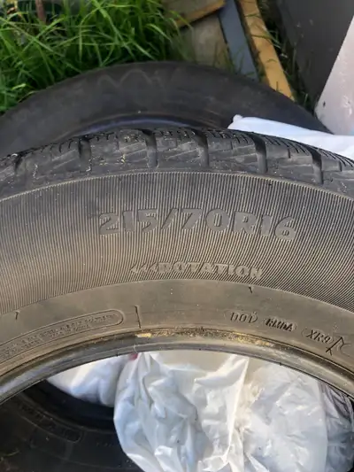 Winter tires for sale 250 obo
