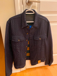 Naked and Famous - Denim jacket (Size L - Navy) - BRAND NEW