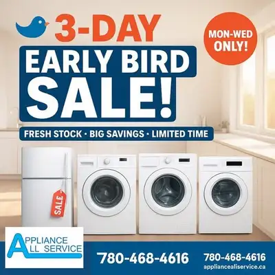 Used FRIDGE, STOVEs - SALE ends WED 9am - 5pm 9263 - 50 St Edm, View more