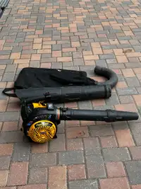 Cub cadet gas leaf blower and vacuum bag