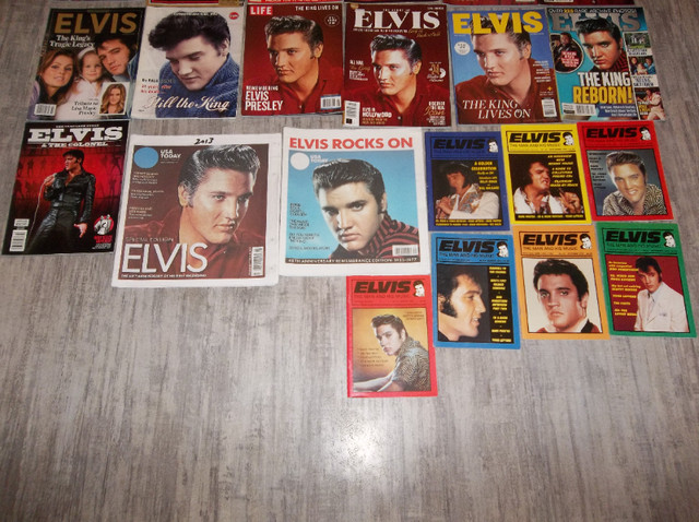ELVIS PRESLEY MAGAZINES (ALL ELVIS FRONT TO BACK)) in Arts & Collectibles in Belleville - Image 4