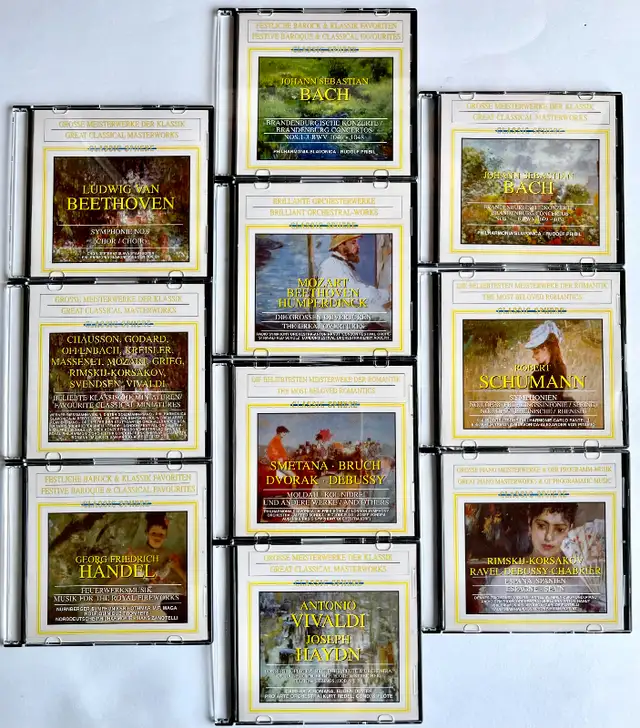 CD de chefs-d'œuvre Classiques lot CD Greatest Classical Master in CDs, DVDs & Blu-ray in City of Montréal - Image 2