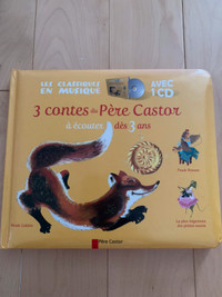 Livre audio 3 contes du père castor 